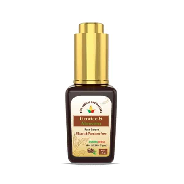 Licorice & Aloe Vera Face Serum - The Serum Specialists - Ayurvedic Genesis