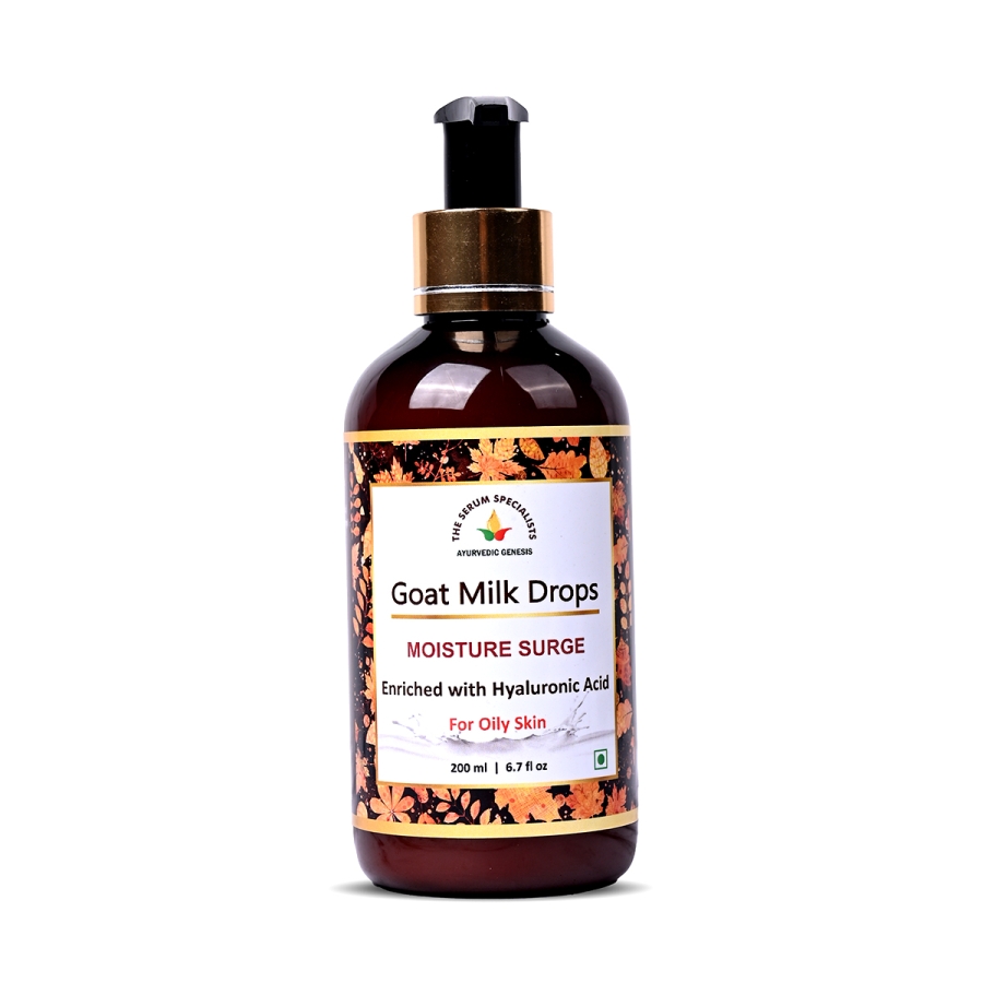 Goat Milk Drops The Serum Specialists Ayurvedic Genesis frontside