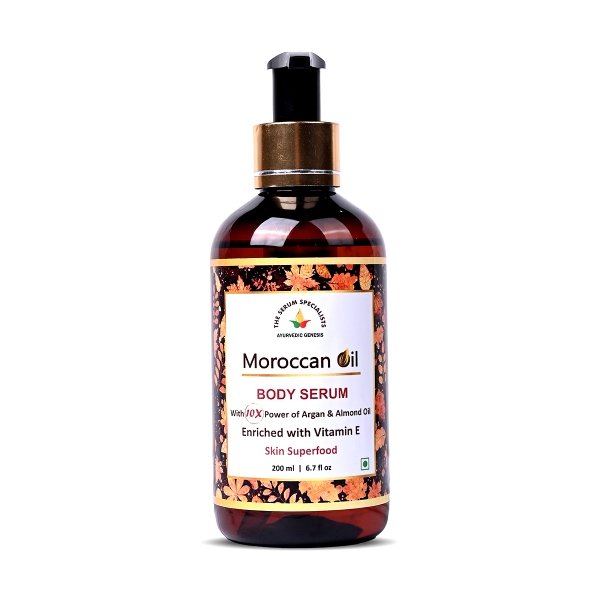 Moroccan Oil Body Serum The Serum Specialists Ayurvedic Genesis frontside