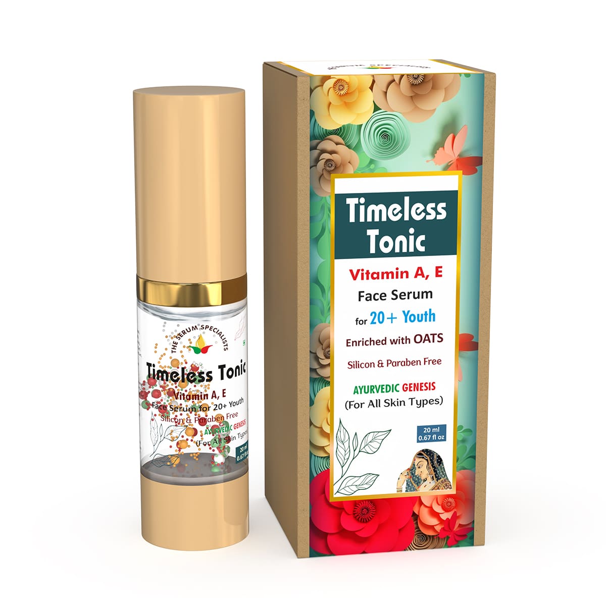 Timeless Tonic Vitamin A E Face Serum The Serum Specialists 1