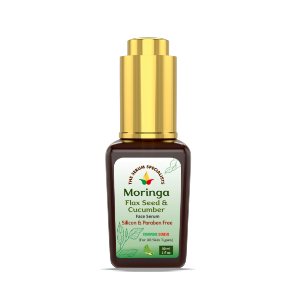 Moringa Flax Seed Cucumber Face Serum Serum Specialist Ayurvedic Genesis