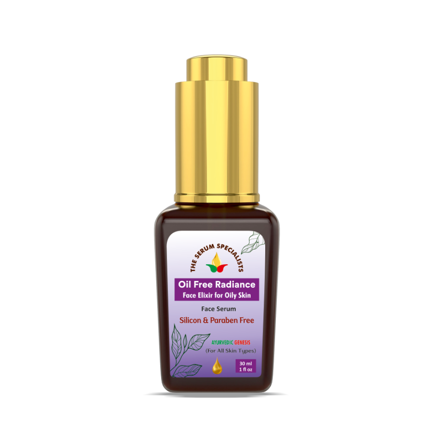 Oil Free Radiance Face Serum Serum Specialist Ayurvedic Genesis