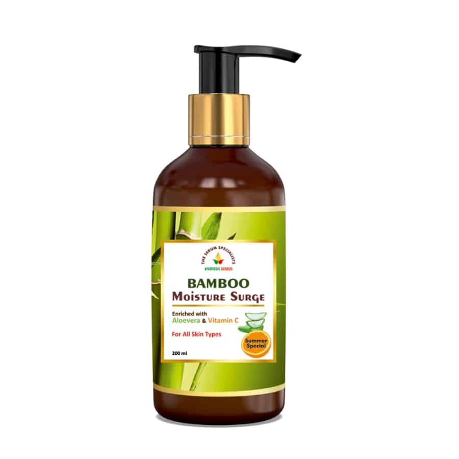 Bamboo Moisture Surge Enriched with Aloe Vera and Vitamin C The Serum Specialists 1