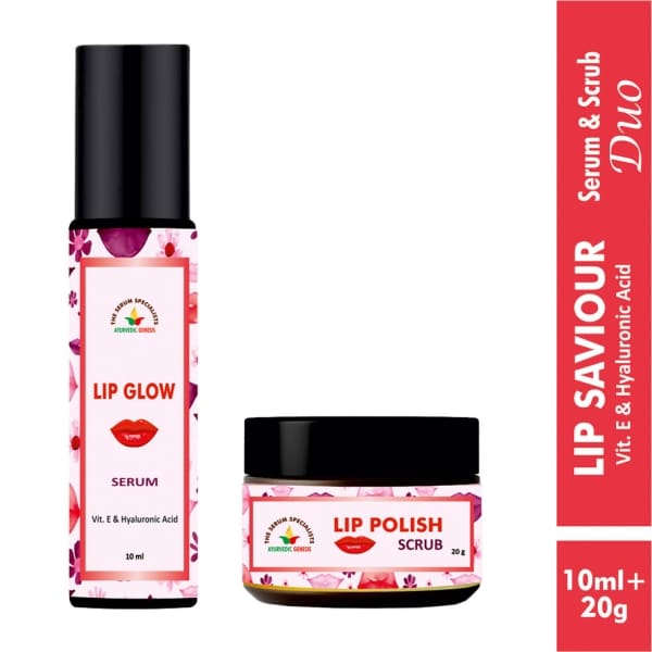 Lip Polish Scrub and Lip Glow Serum The Serum Specialists 1